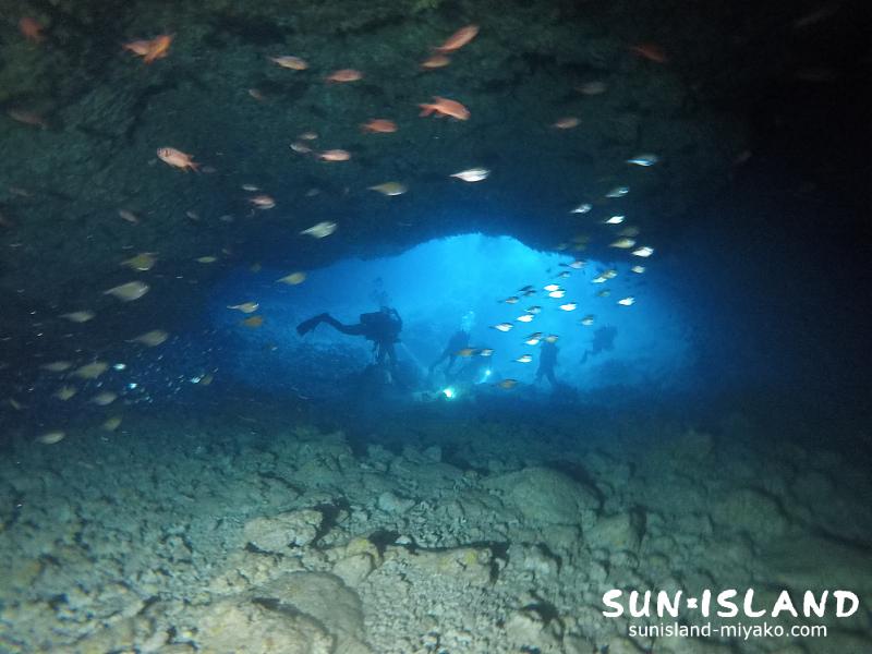 下地島ダイビングスポット『35ホール』