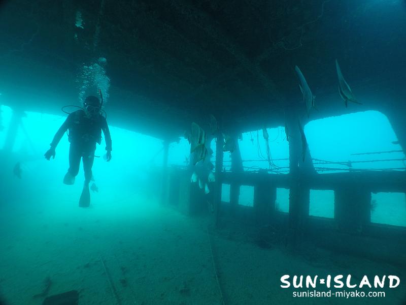 宮古島沈船ポイント