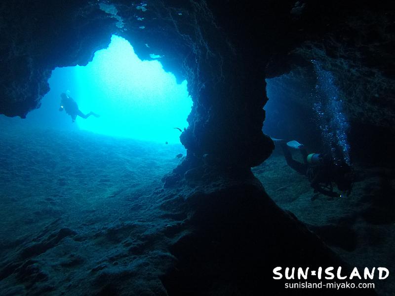下地島ダイビングスポット【ミニ通り池】