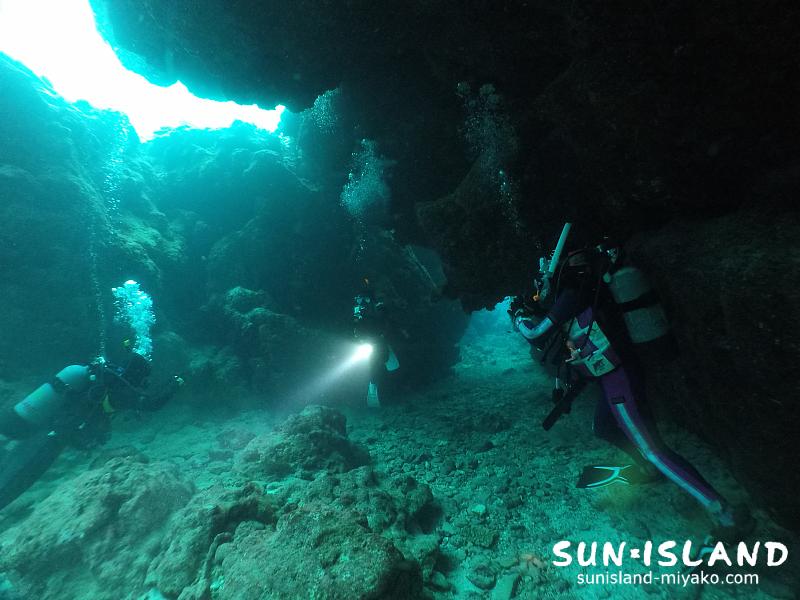 下地島ダイビングスポット・ポイント【中の島チャネル】