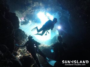 下地島ダイビングスポット【ミニ通り池】