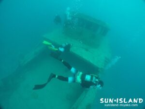 伊良部島ダイビングスポット【沈船】