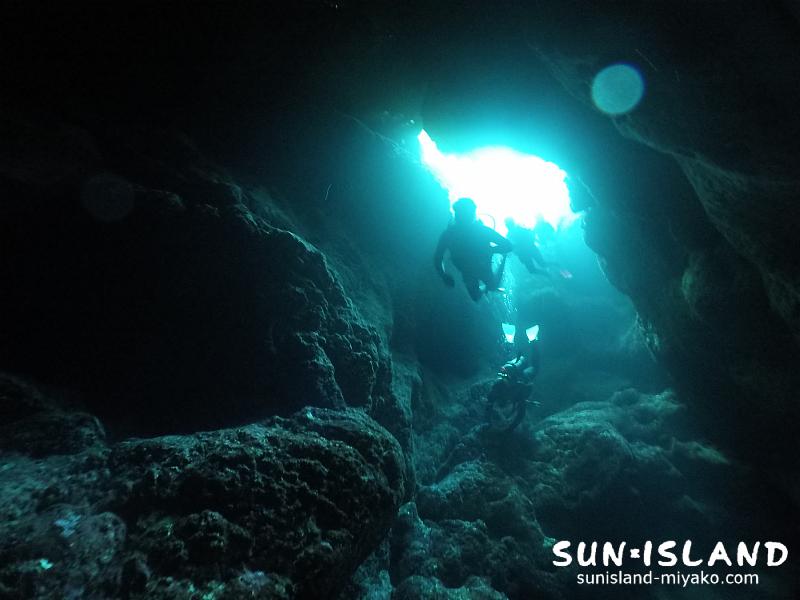 下地島ダイビングスポット【ミニ通り池】