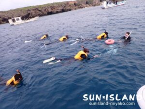 シュノーケリング