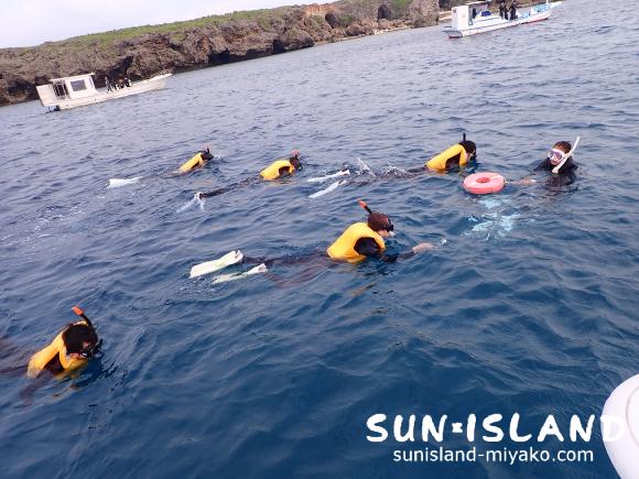 シュノーケリング