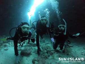 ダイビング好き女子チーム