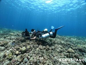 Oさんサイドマウントダイビング