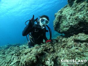 ボート体験ダイビングご参加のOさん