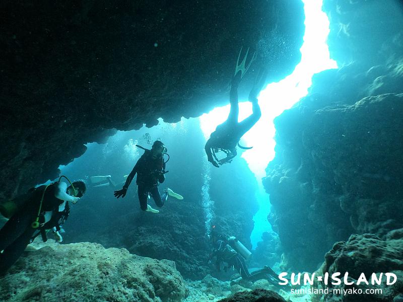 下地島ダイビングスポット『中の島チャネル』