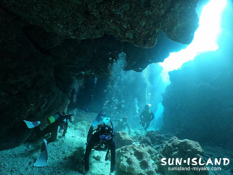 下地島ダイビングスポット『中の島チャネル』