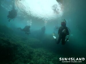 下地島ダイビングスポット『マリンレイク』