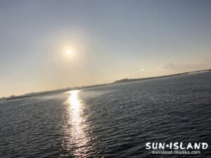 ポイント移動中の景色