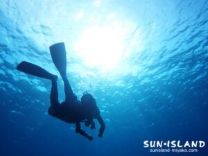 ブルーウォーターを泳ぐ