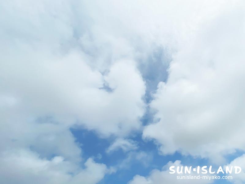 今日の宮古島のそら