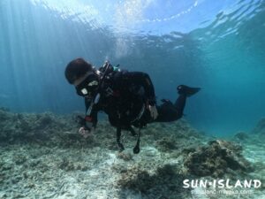 PADIアドバンスコースのFさん