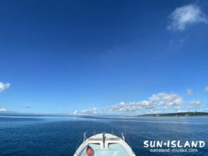 船上からの景色