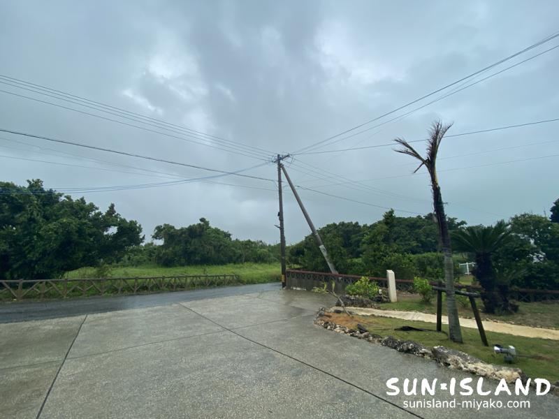 ショップ前の景色