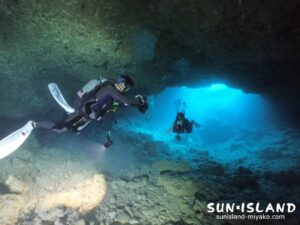 下地島ダイビングスポット「35ホール」