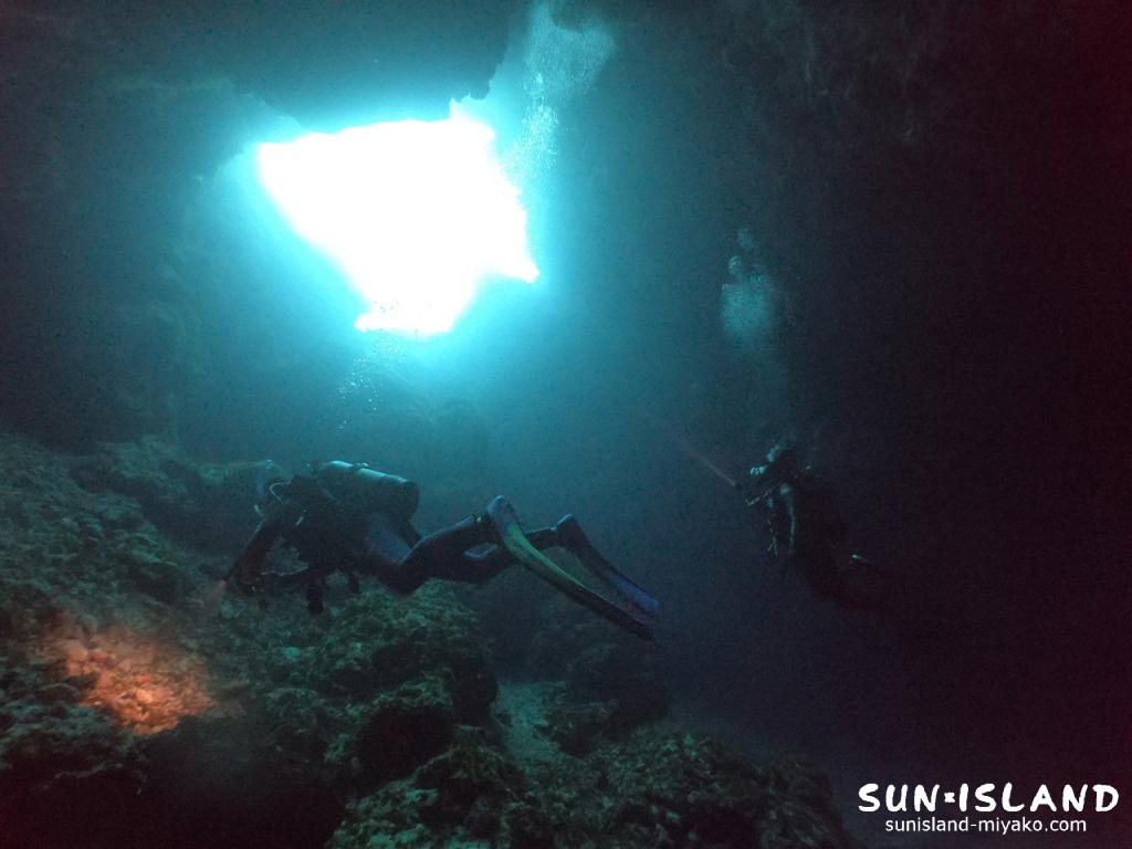 下地島ダイビングスポット「35ホール」