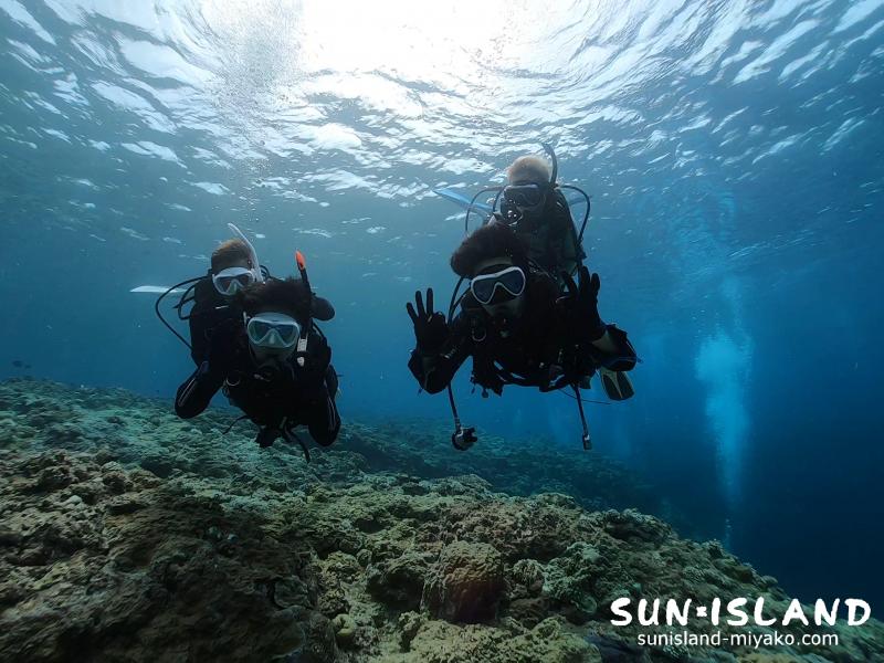 ボート体験ダイビング