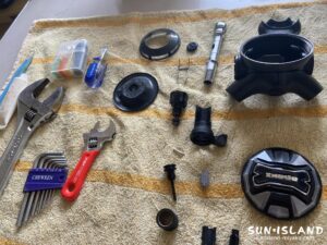 器材メンテナンス