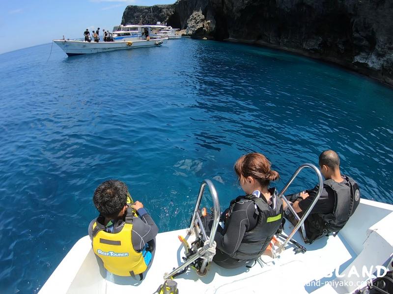 ボート体験ダイビング