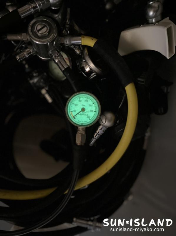 海コラム ガス管理 残圧計