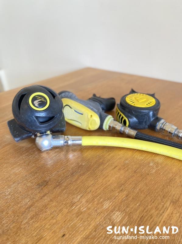 海コラム　オクトパス　バックアップ空気源