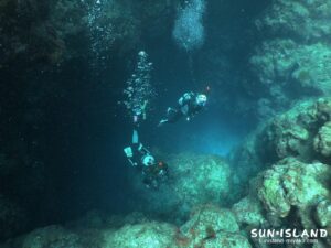 下地島ダイビングスポット『35ホール』