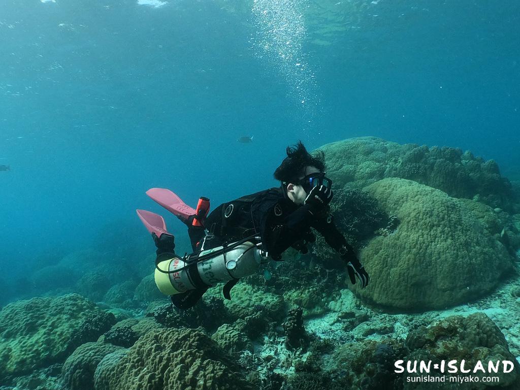 サイドマウントダイビング