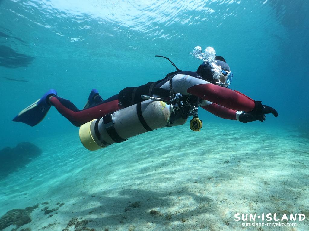 サイドマウントダイビング