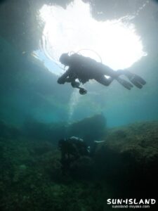 下地島ダイビングスポット『マリンレイク』