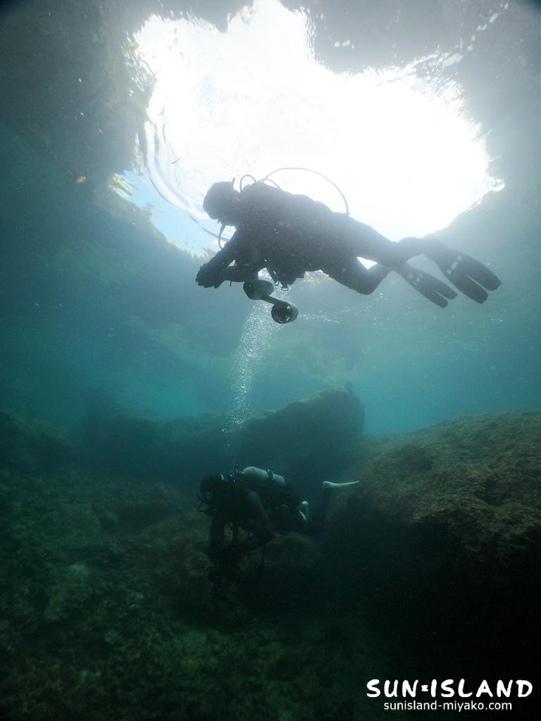 下地島ダイビングスポット『マリンレイク』