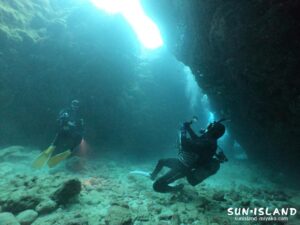 下地島ダイビングスポット『中の島チャネル』