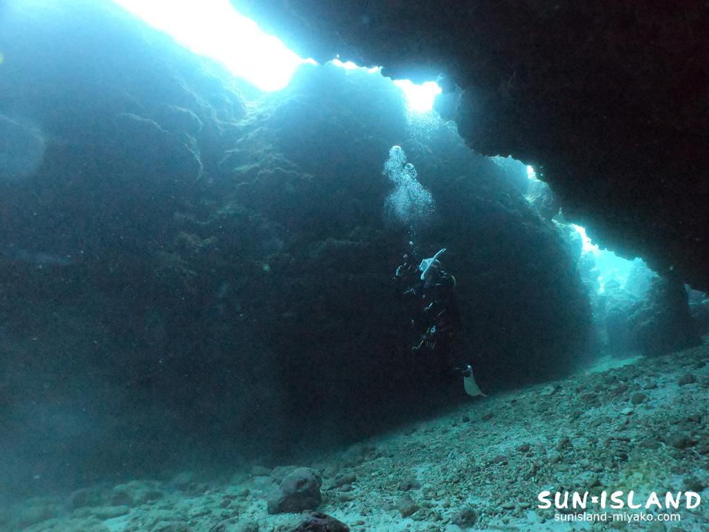 下地島ダイビングスポット『中の島チャネル』