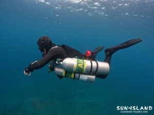 サイドマウントダイビング