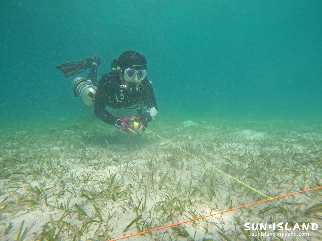 Kさん サイドマウントスキルの練習風景