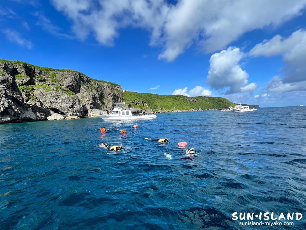 スノーケリング