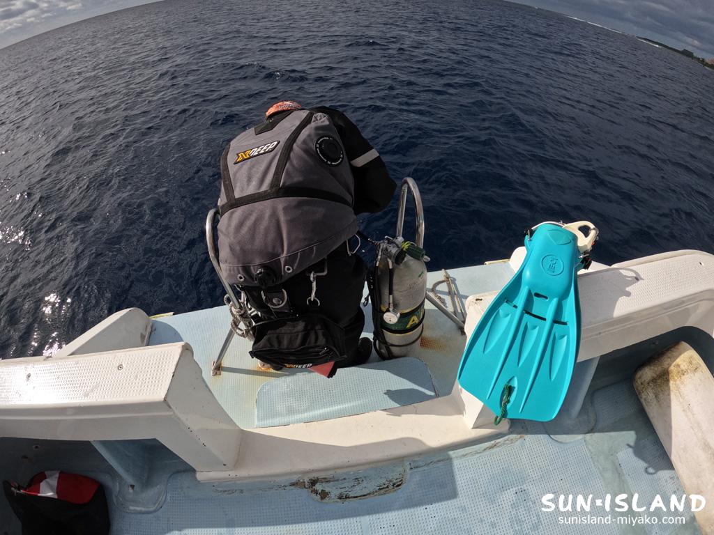 Tサン サイドマウントダイビングその1