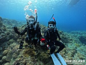 4月3日ボートファンダイビングのゲストダイバーさん