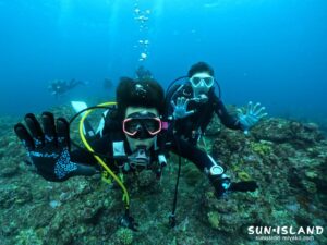 本日ファンダイビングにご参加されたTさん・Yさん