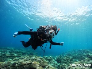 ボート体験ダイビングのゲストさん