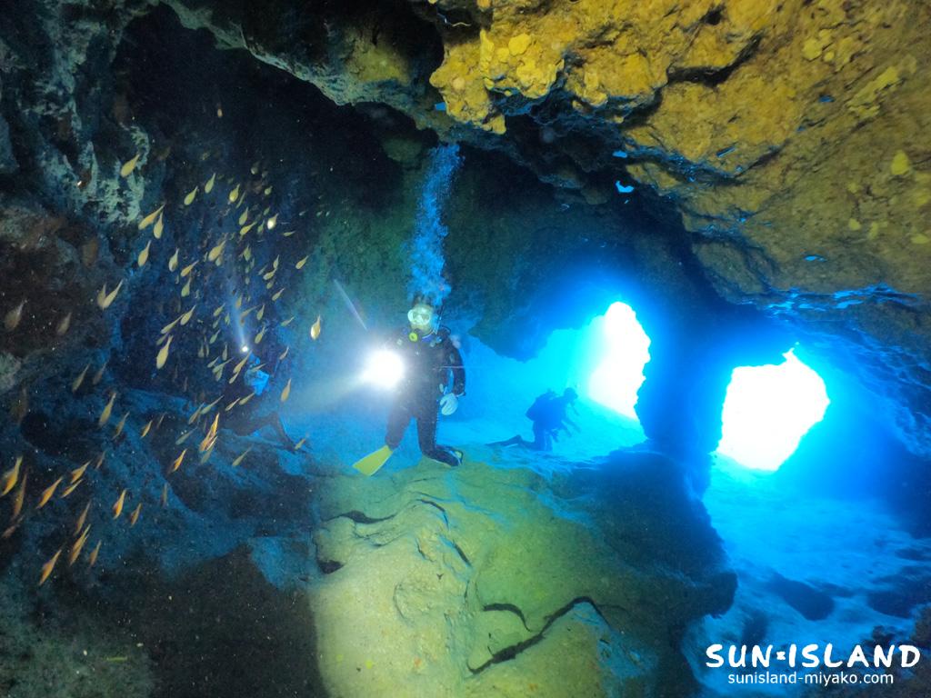 下地島ダイビングスポット『ミニ通り池』