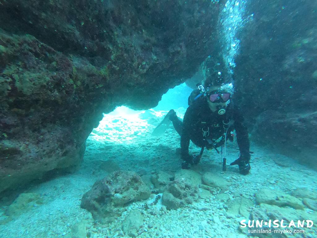 伊良部島ダイビングスポット『白鳥チャネル』