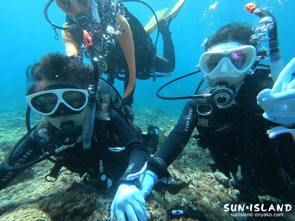体験ダイビング