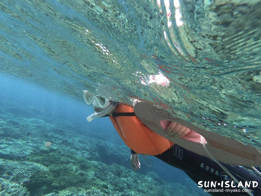 スノーケリング