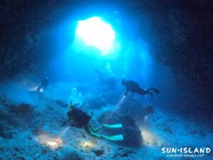 下地島ダイビングスポット『35ホール』