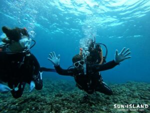 本日の体験ダイビングご参加のゲストさん