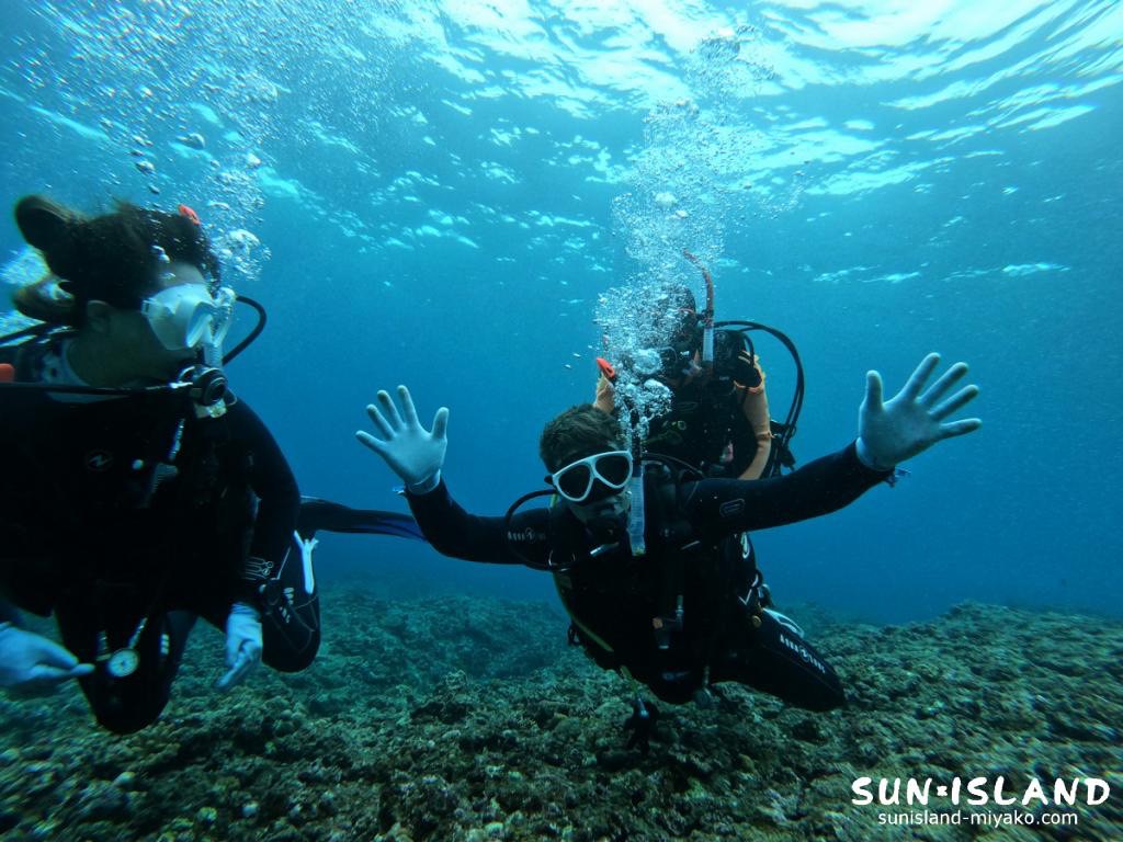 本日の体験ダイビングご参加のゲストさん