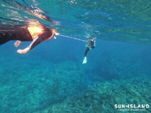 スノーケリング